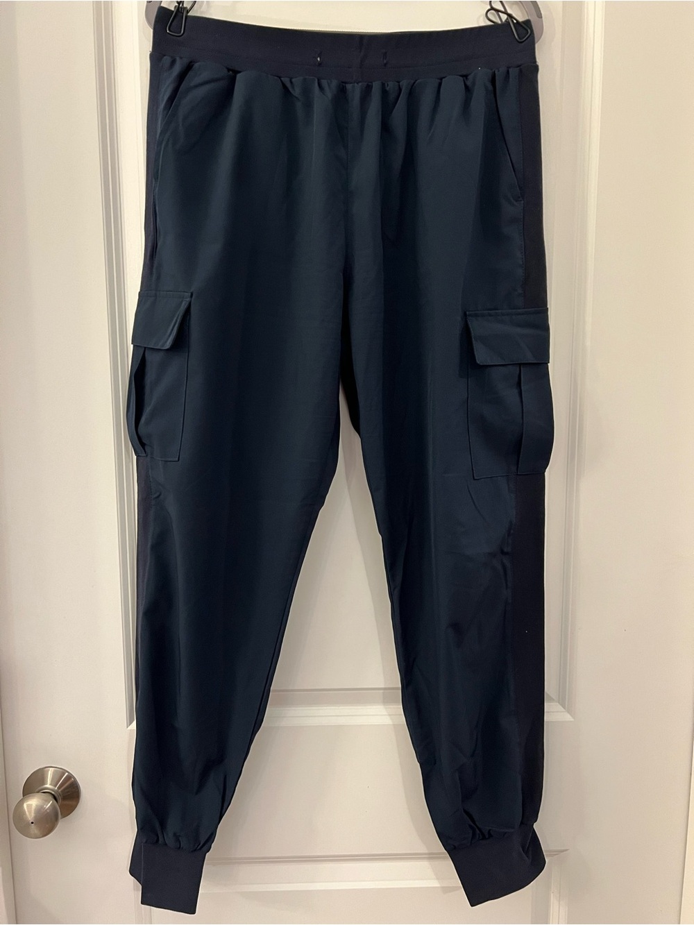 RUFIYO Lightweight, Wicking Navy/Dark Blue Joggers/Hiking/Cargo Pants - Like New